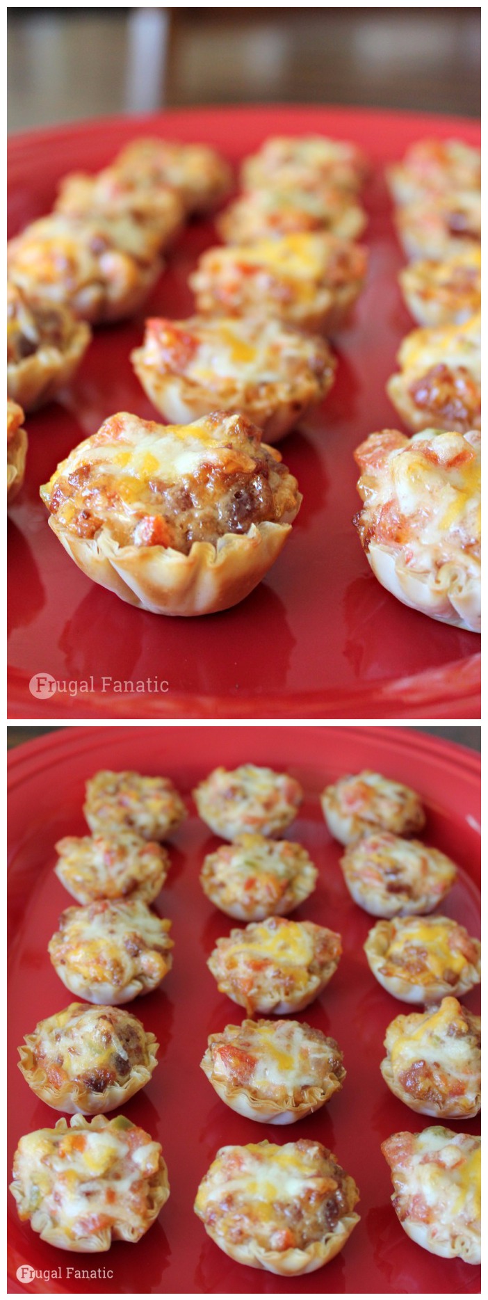 Cheesy Bacon Appetizer Cup OMG Cheese